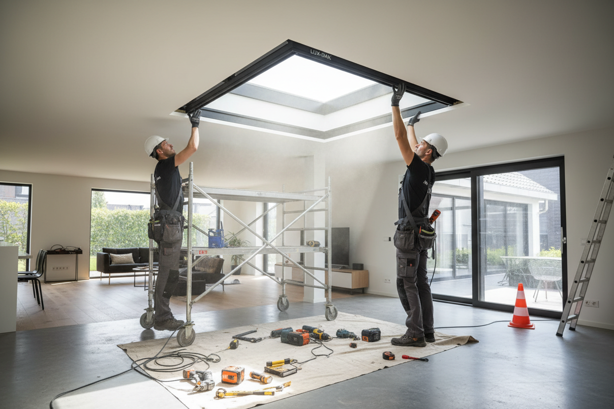 klant reis onderdeel installatie